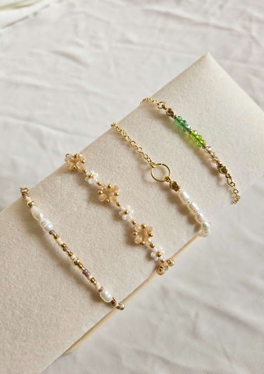 Crystal Triad Bracelet