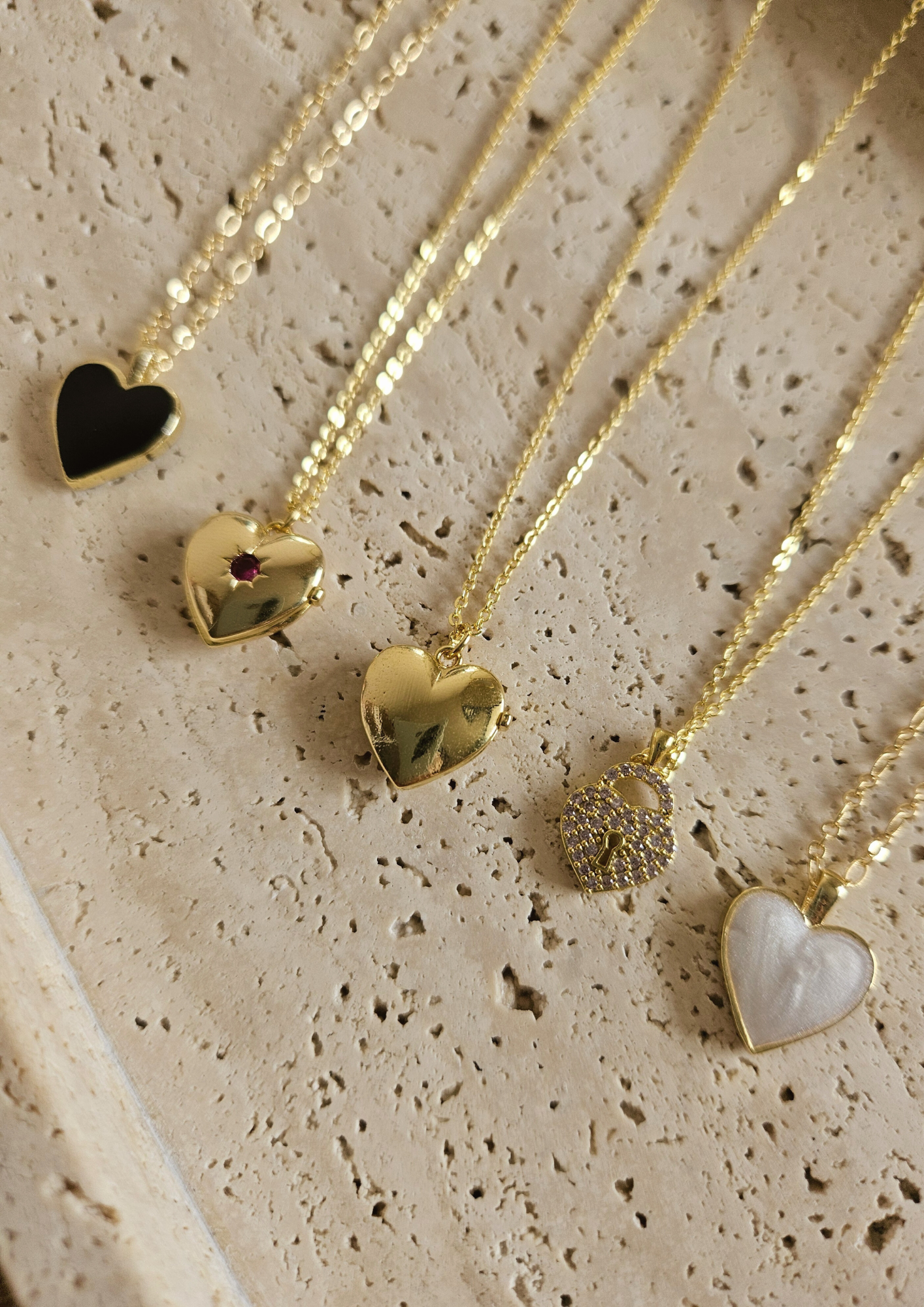 Ivory Heart Necklace