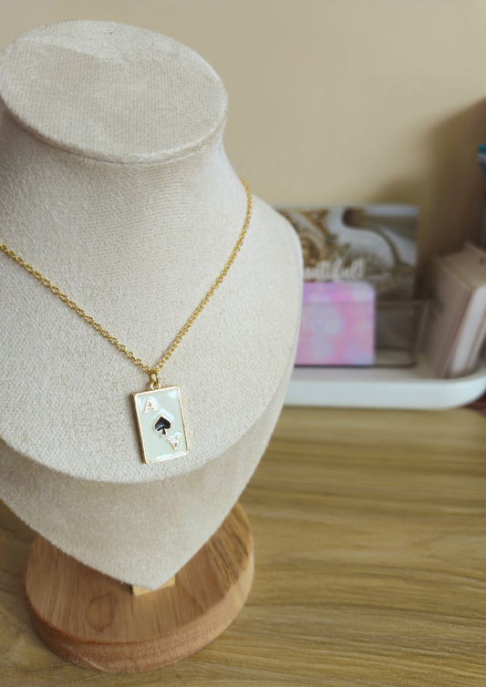 Ace of Spades Necklace